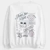 2025 Mezuniyet Sınıfı Büyük Boy Grafikli Sweatshirt