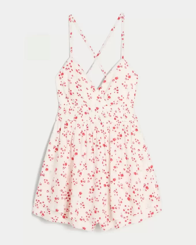 Açık Sırtlı Babydoll Tulum