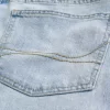 Açık Yıkama Bol Paça Kot Pantolon