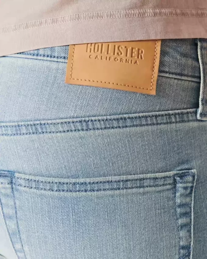 Açık Yıkama Süper Dar Kot Pantolon