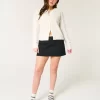 Alçak Katlı Ponte A-Line Mini Skort