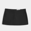 Alçak Katlı Ponte A-Line Mini Skort