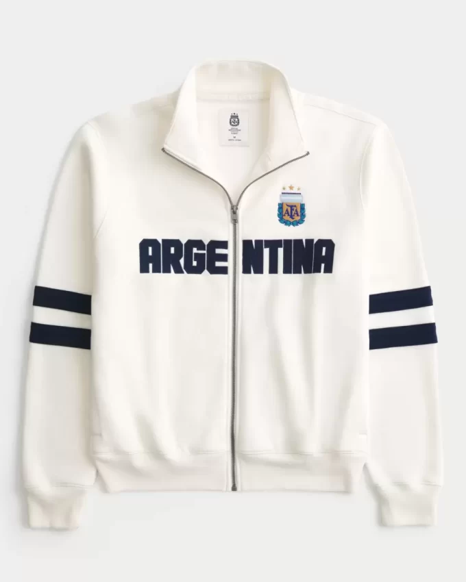Arjantin AFA Grafik Polar Spor Ceketi