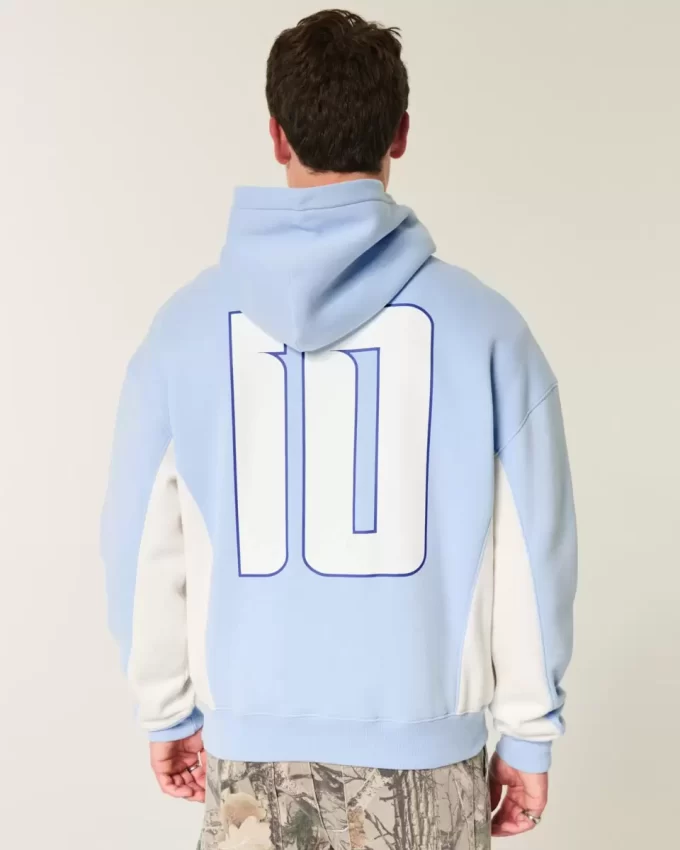 Arjantin Futbol Federasyonu Grafik Kapüşonlu Sweatshirt