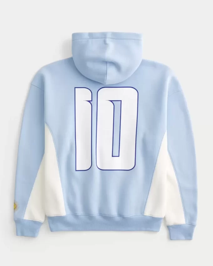 Arjantin Futbol Federasyonu Grafik Kapüşonlu Sweatshirt