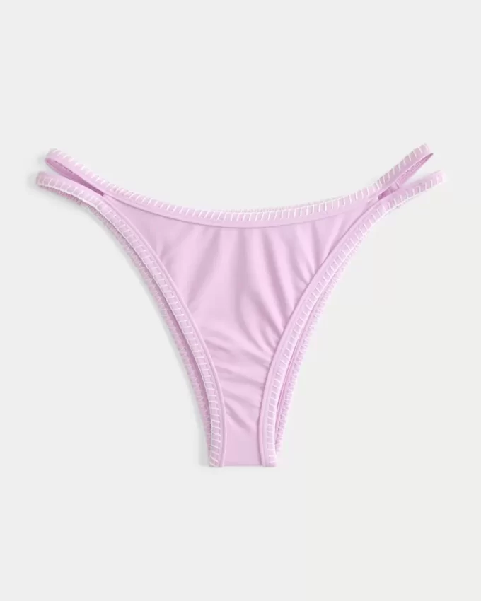 Askılı Yüksek Paçalı En Cüretkar Bikini Altı