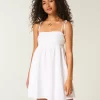 Babydoll Askılı Mini Elbise