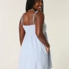 Babydoll Askılı Mini Elbise