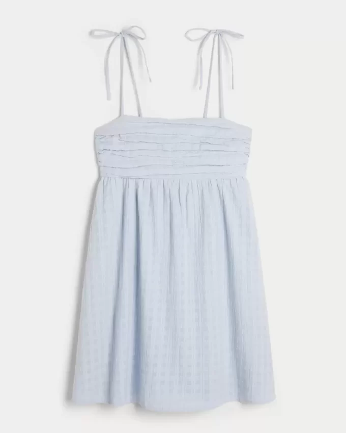Babydoll Askılı Mini Elbise