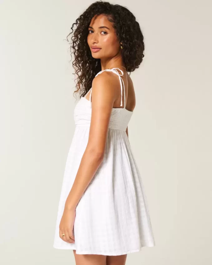 Babydoll Askılı Mini Elbise