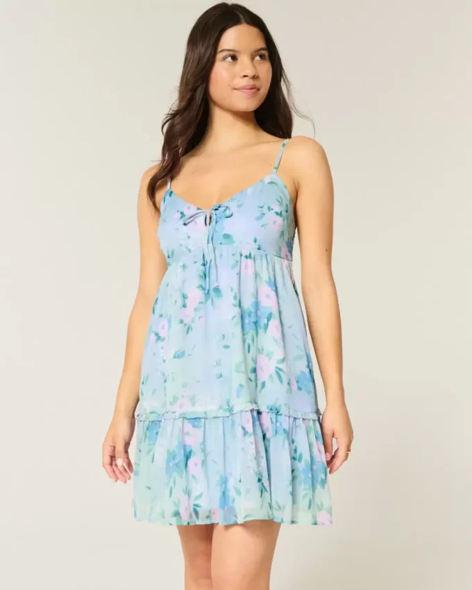 Babydoll Mini Elbise