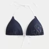 Bahar Tatili Halter Üçgen Bikini Üstü