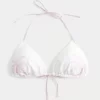 Bahar Tatili Halter Üçgen Bikini Üstü