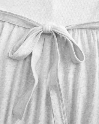 Bağlamalı Henley Babydoll Üstü