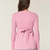 Bağlamalı Henley Babydoll Üstü