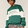 Bol Cinch Charleston Grafikli Mürettebat Sweatshirt
