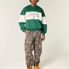 Bol Cinch Charleston Grafikli Mürettebat Sweatshirt