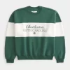 Bol Cinch Charleston Grafikli Mürettebat Sweatshirt