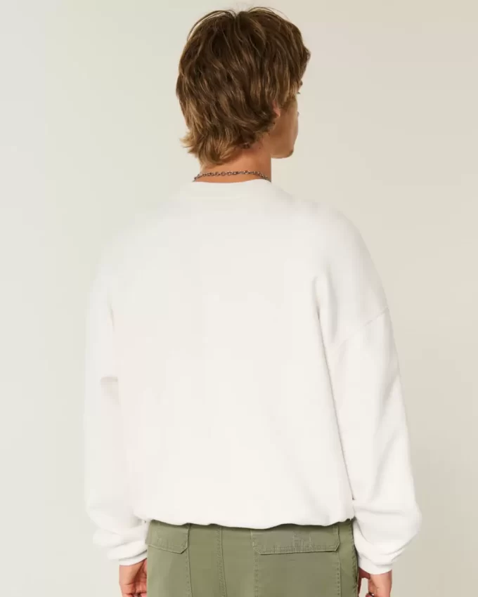 Bol Cinch Malibu Grafikli Mürettebat Sweatshirt