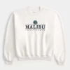 Bol Cinch Malibu Grafikli Mürettebat Sweatshirt