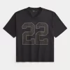 Bol Desenli Grafik Jersey