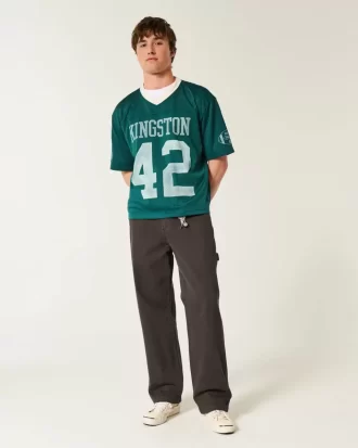 Bol Marangoz Kot Pantolonu