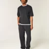 Bol Yılan Desenli Grafik Eşofman Altı
