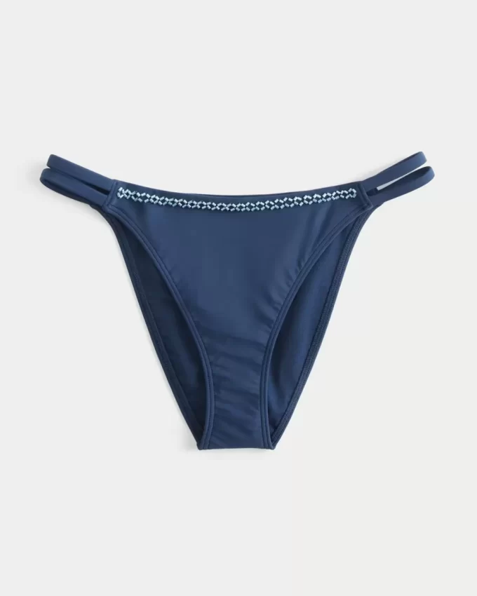 Boncuklu Çift Askılı Şımarık Bikini Altı