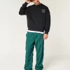 Boxy Atlas Bronz Spor Salonu Grafikli Sweatshirt