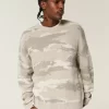 Boxy Camo Crew Kazak