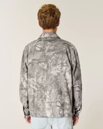 Boxy Camo Flanel Gömlek
