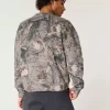 Boxy Camo Logolu Mürettebat Sweatshirt