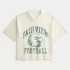 Boxy Crop Fairview Futbol Grafik Forması
