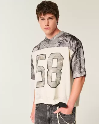 Boxy Crop Kamuflaj Forması