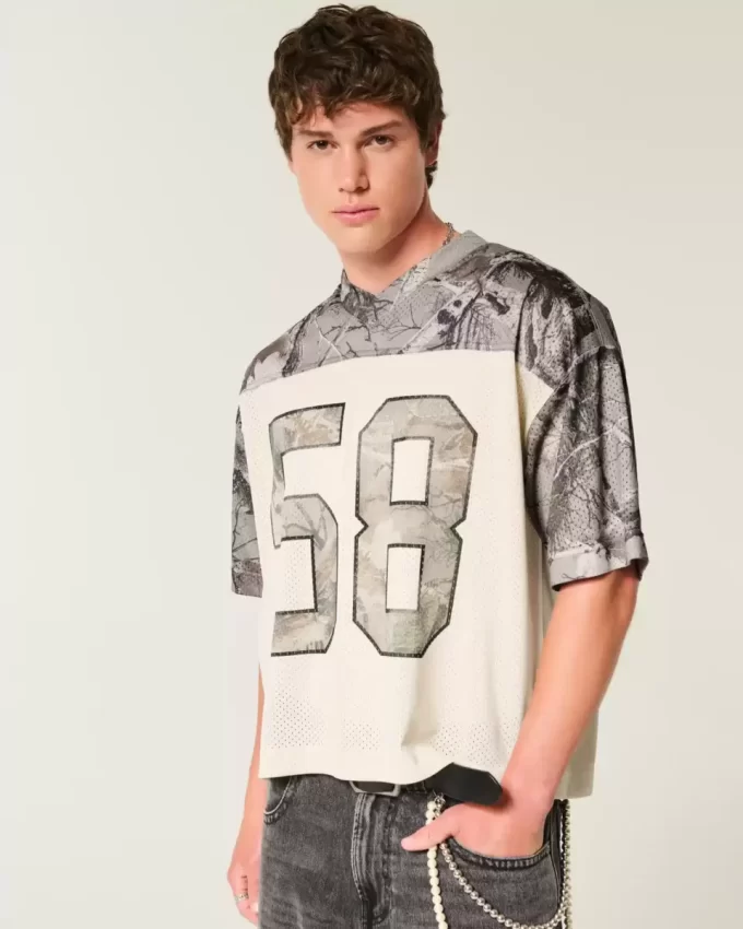 Boxy Crop Kamuflaj Forması