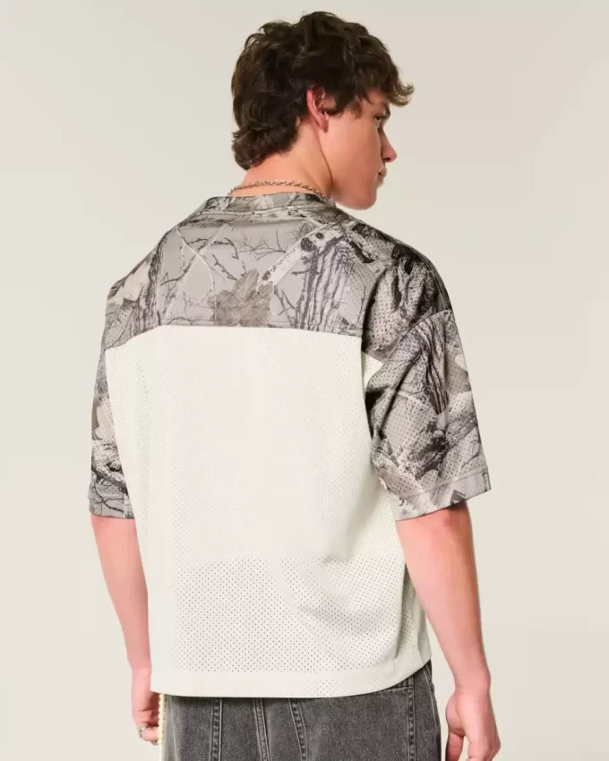 Boxy Crop Kamuflaj Forması