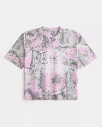 Boxy Crop Posty Co. Grafikli Forma