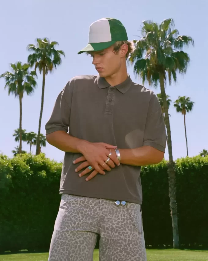 Boxy Crop Yıkanmış Polo