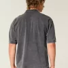 Boxy Crop Yıkanmış Polo