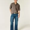 Boxy Crop Yıkanmış Polo