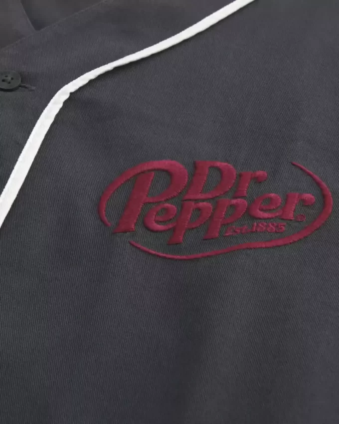 Boxy Dr Pepper Grafik Beyzbol Forması