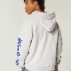 Boxy Fermuarlı Hawaii Grafik Sweatshirt Boxy Fermuarlı Hawaii Grafik Sweatshirt