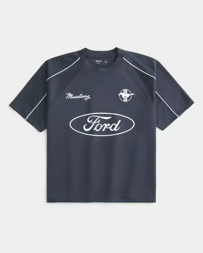 Boxy Ford Mustang Grafik Futbol Forması