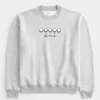 Boxy Golf Grafikli Mürettebat Sweatshirt