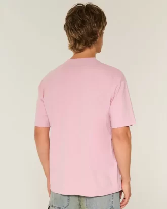 Boxy Heavyweight Cotton Crew Tişört