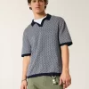 Boxy Kısa Kollu Kazak Polo