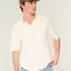 Boxy Kısa Kollu Kazak Polo