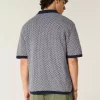 Boxy Kısa Kollu Kazak Polo