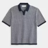 Boxy Kısa Kollu Kazak Polo