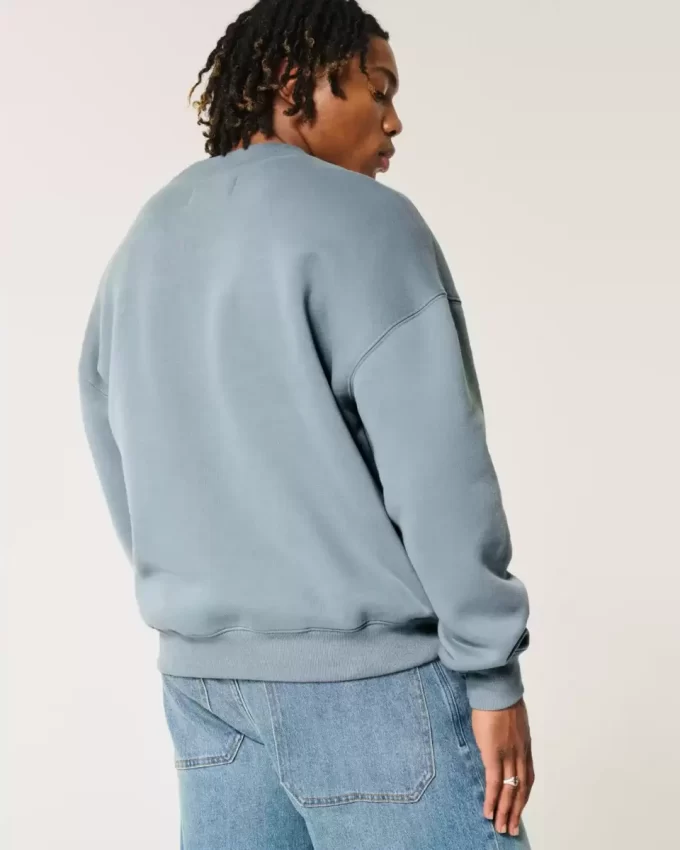 Boxy Logolu Mürettebat Sweatshirt